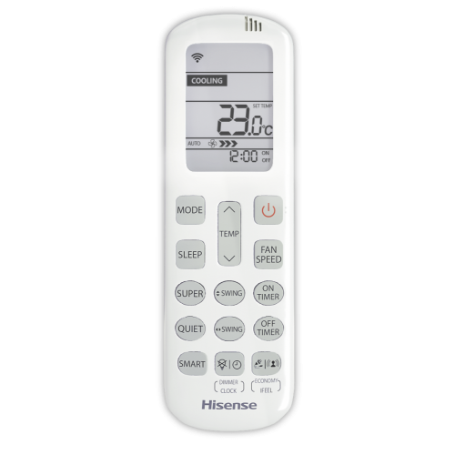 HISENSE Инверторные сплит-системы серии CHAMPAGNE CRYSTAL SUPER DC Inverter (R32) AS-10UW4RVETG00(C)